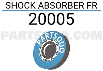 Tokico 20005 SHOCK ABSORBER FR