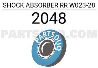Tokico 2048 SHOCK ABSORBER RR W023-28