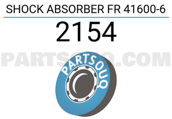 Tokico 2154 SHOCK ABSORBER FR 41600-6