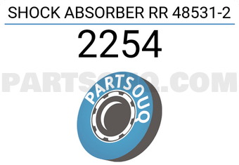 Tokico 2254 SHOCK ABSORBER RR 48531-2