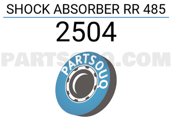 Tokico 2504 SHOCK ABSORBER RR 485