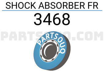 Tokico 3468 SHOCK ABSORBER FR