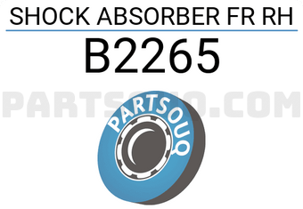 Tokico B2265 SHOCK ABSORBER FR RH