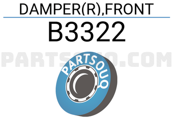 Tokico B3322 DAMPER(R),FRONT