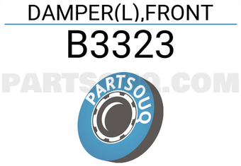 Tokico B3323 DAMPER(L),FRONT