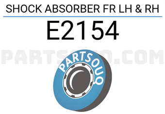 Tokico E2154 SHOCK ABSORBER FR LH & RH