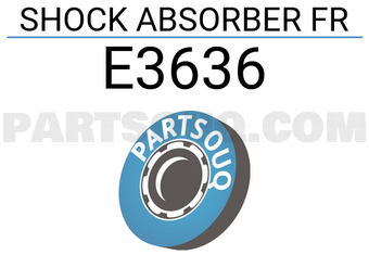 Tokico E3636 SHOCK ABSORBER FR
