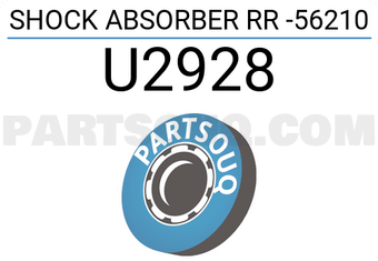 Tokico U2928 SHOCK ABSORBER RR -56210