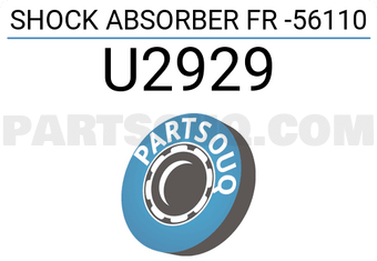 Tokico U2929 SHOCK ABSORBER FR -56110