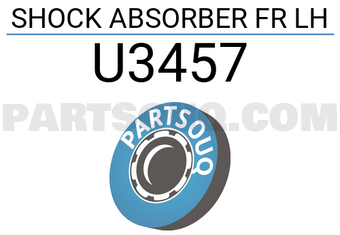 Tokico U3457 SHOCK ABSORBER FR LH