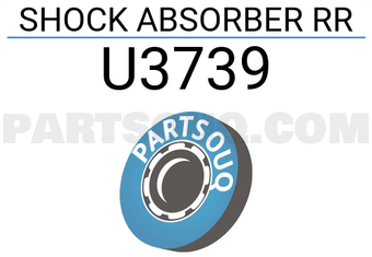 Tokico U3739 SHOCK ABSORBER RR