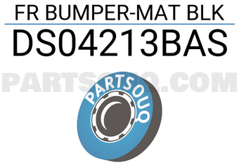 Tong yang DS04213BAS FR BUMPER-MAT BLK