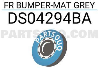 Tong yang DS04294BA FR BUMPER-MAT GREY