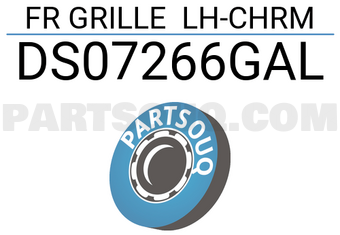 Tong yang DS07266GAL FR GRILLE LH-CHRM