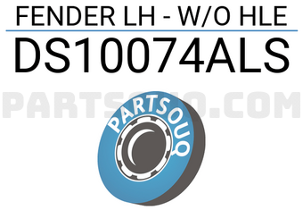 Tong yang DS10074ALS FENDER LH - W/O HLE