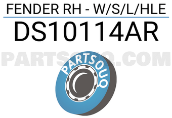 Tong yang DS10114AR FENDER RH - W/S/L/HLE