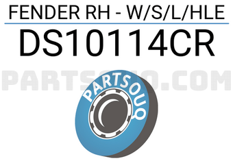 Tong yang DS10114CR FENDER RH - W/S/L/HLE