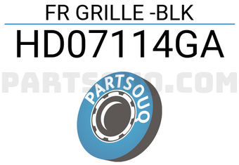 Tong yang HD07114GA FR GRILLE -BLK