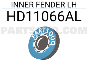 Tong yang HD11066AL INNER FENDER LH