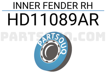 Tong yang HD11089AR INNER FENDER RH