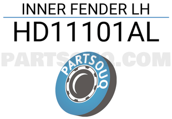 Tong yang HD11101AL INNER FENDER LH