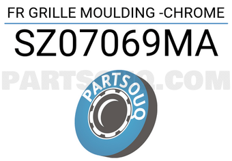 Tong yang SZ07069MA FR GRILLE MOULDING -CHROME