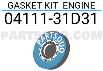 Toyota 0411131D31 GASKET KIT ENGINE