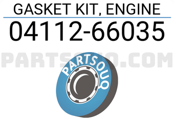 Toyota 0411266035 GASKET KIT, ENGINE