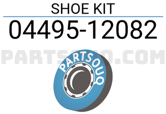 Toyota 0449512082 SHOE KIT