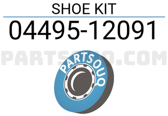 Toyota 0449512091 SHOE KIT