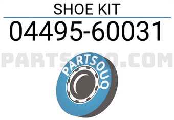 Toyota 0449560031 SHOE KIT