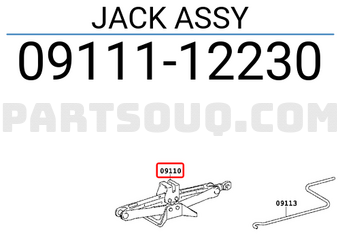 Toyota 0911112230 JACK ASSY