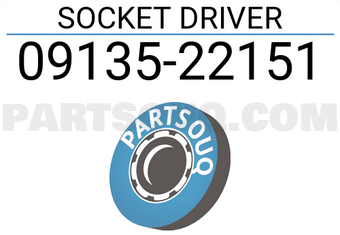 Toyota 0913522151 SOCKET DRIVER