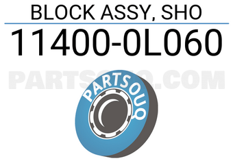 Toyota 114000L060 BLOCK ASSY, SHO