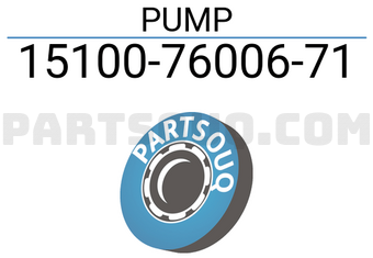 Toyota 151007600671 PUMP