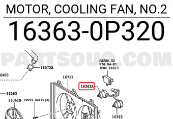 Water Outlet Pipe #1 #16332-0P010 | Autoparts.toyota.com