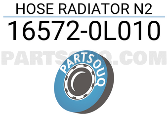 Toyota 165720L010 HOSE RADIATOR N2