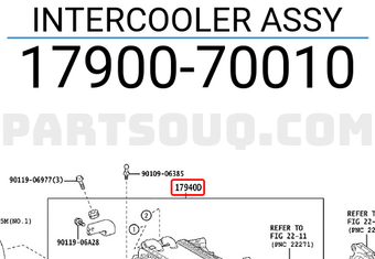 INTERCOOLER ASSY 1790070010 | Toyota Parts | PartSouq