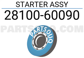 Toyota 2810060090 STARTER ASSY