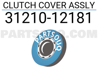 Toyota 3121012181 CLUTCH COVER ASSLY