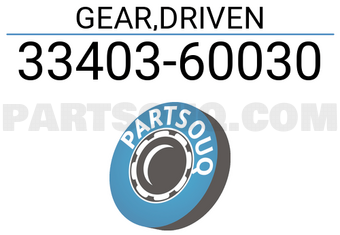 Toyota 3340360030 GEAR,DRIVEN