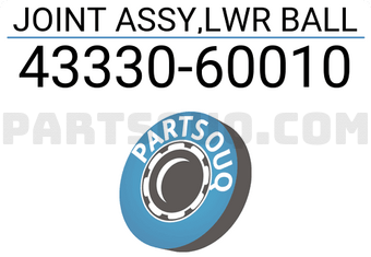Toyota 4333060010 JOINT ASSY,LWR BALL