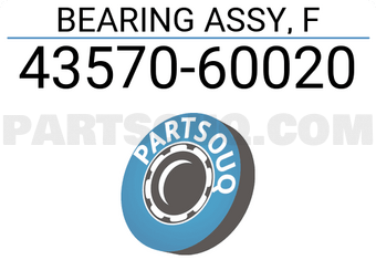 Toyota 4357060020 BEARING ASSY, F