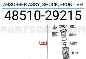 SHOCK ABSORBER 341294 | Kayaba Parts | PartSouq