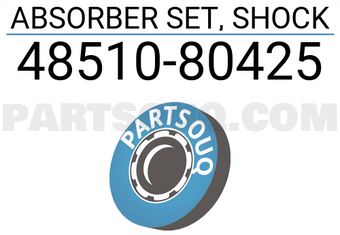 Toyota 4851080425 ABSORBER SET, SHOCK