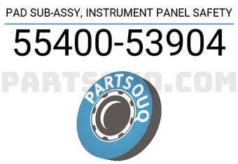 Toyota 5540053904 PAD SUB-ASSY, INSTRUMENT PANEL SAFETY