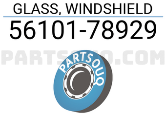 Toyota 5610178929 GLASS, WINDSHIELD