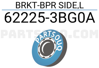 Toyota 622253BG0A BRKT-BPR SIDE,L