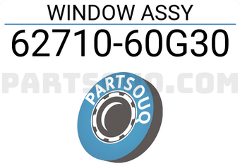 Toyota 6271060G30 WINDOW ASSY