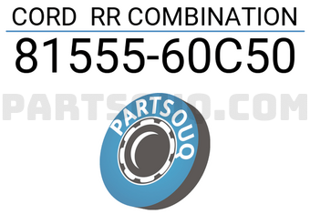 Toyota 8155560C50 CORD RR COMBINATION